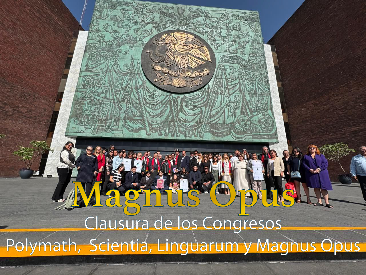 30 Clausura de los Congresos Polymath, Scientia, Linguarum y Magnus Opus
