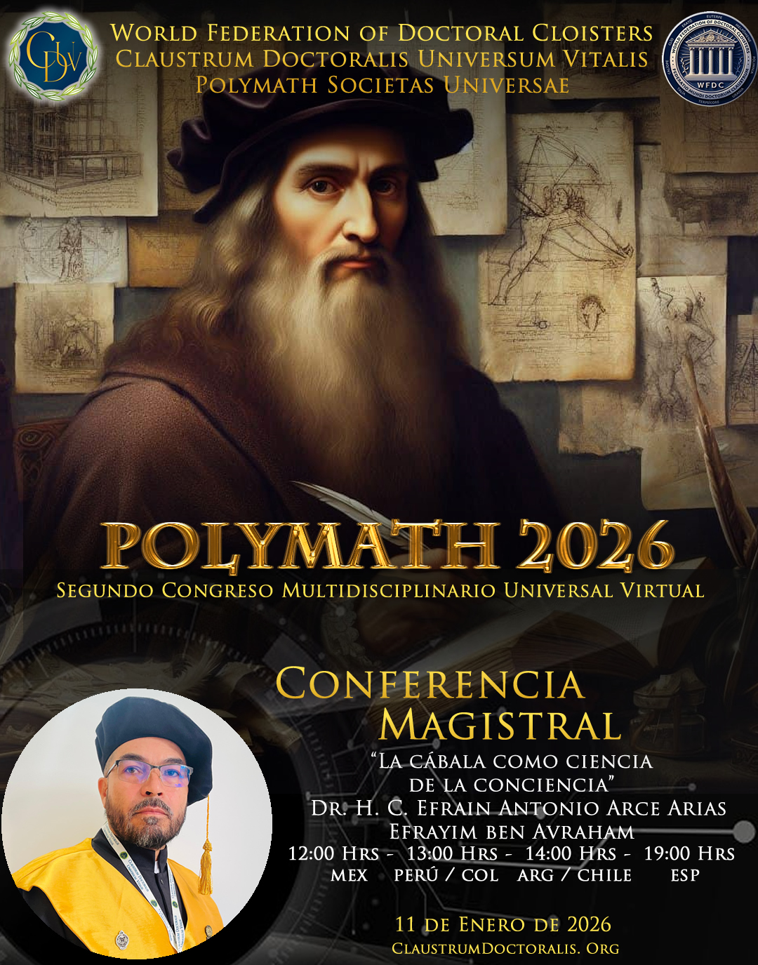Dr. H. C. Efrain Antonio Arce Arias – Efrayim ben Avraham